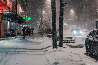 Сильный снегопад унёс жизнь одного из жителей столицы